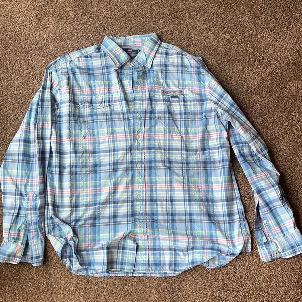 Vineyard Vines Harbor Shirt, Men’s XL